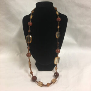 Brown Beaded Necklace